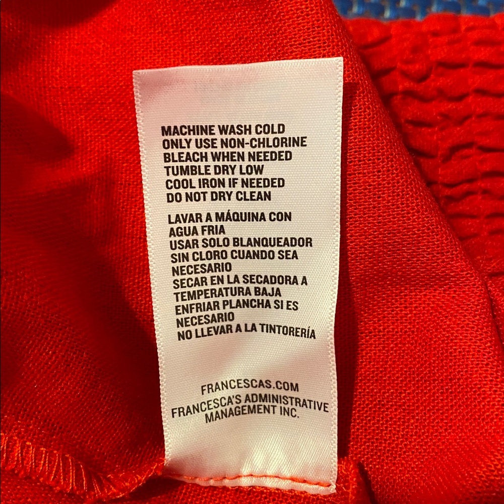 NWT Miami for Francesca’s dress, balloon sleeves, bow - Picture 7 of 10
